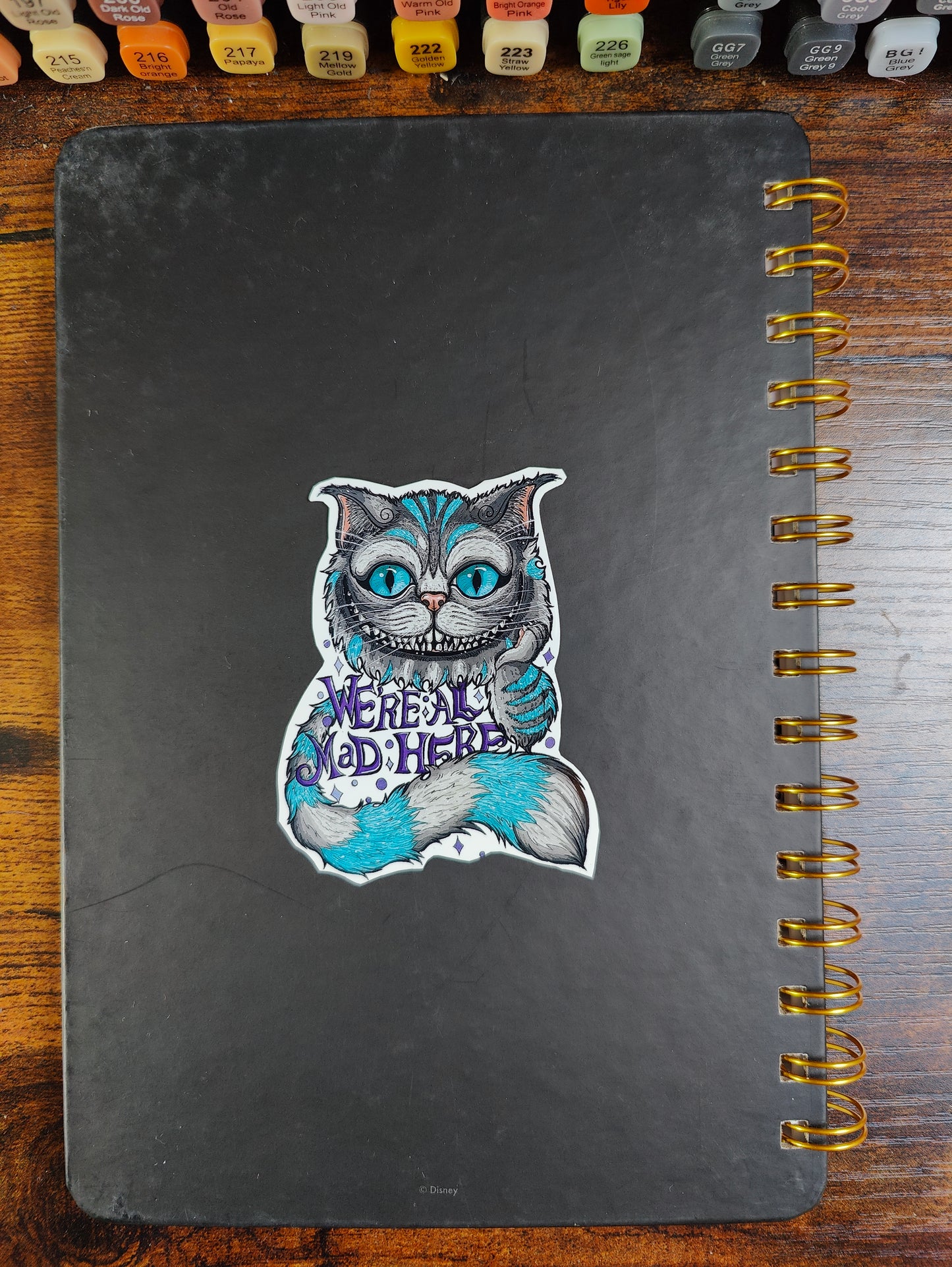 Sticker Chesire cat