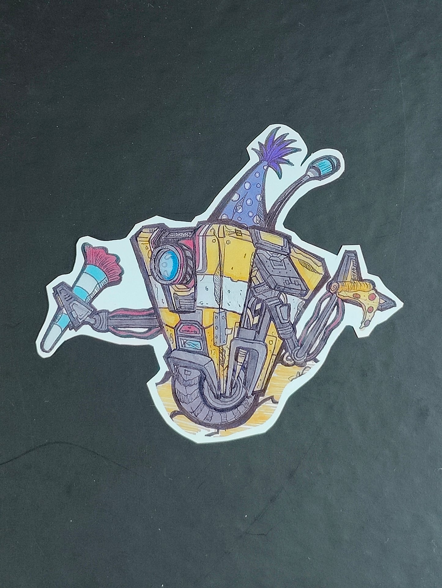 Sticker Claptrap