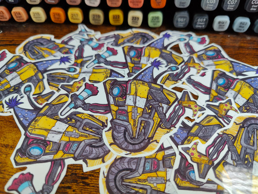 Sticker Claptrap