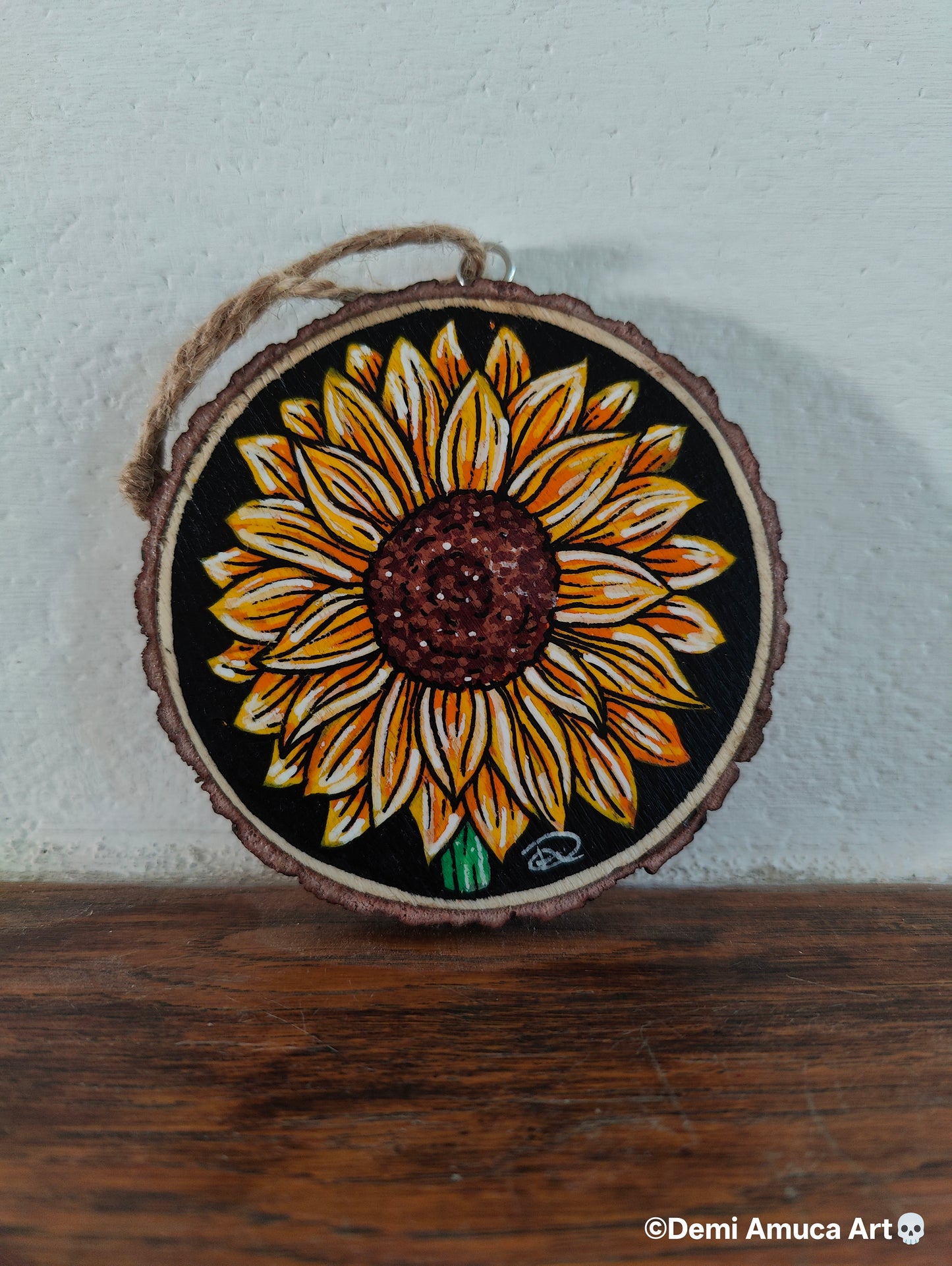 Woodpaint: Sunflowers