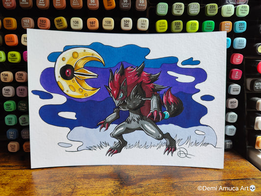 A5 Art print Zoroark