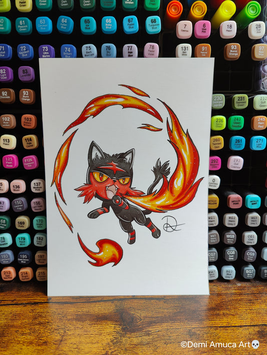 A5 Art print Litten