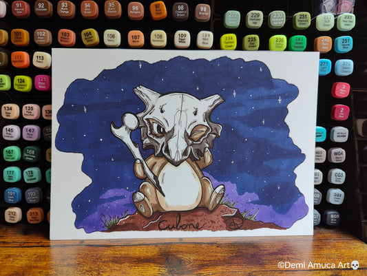 A5 Art print Cubone