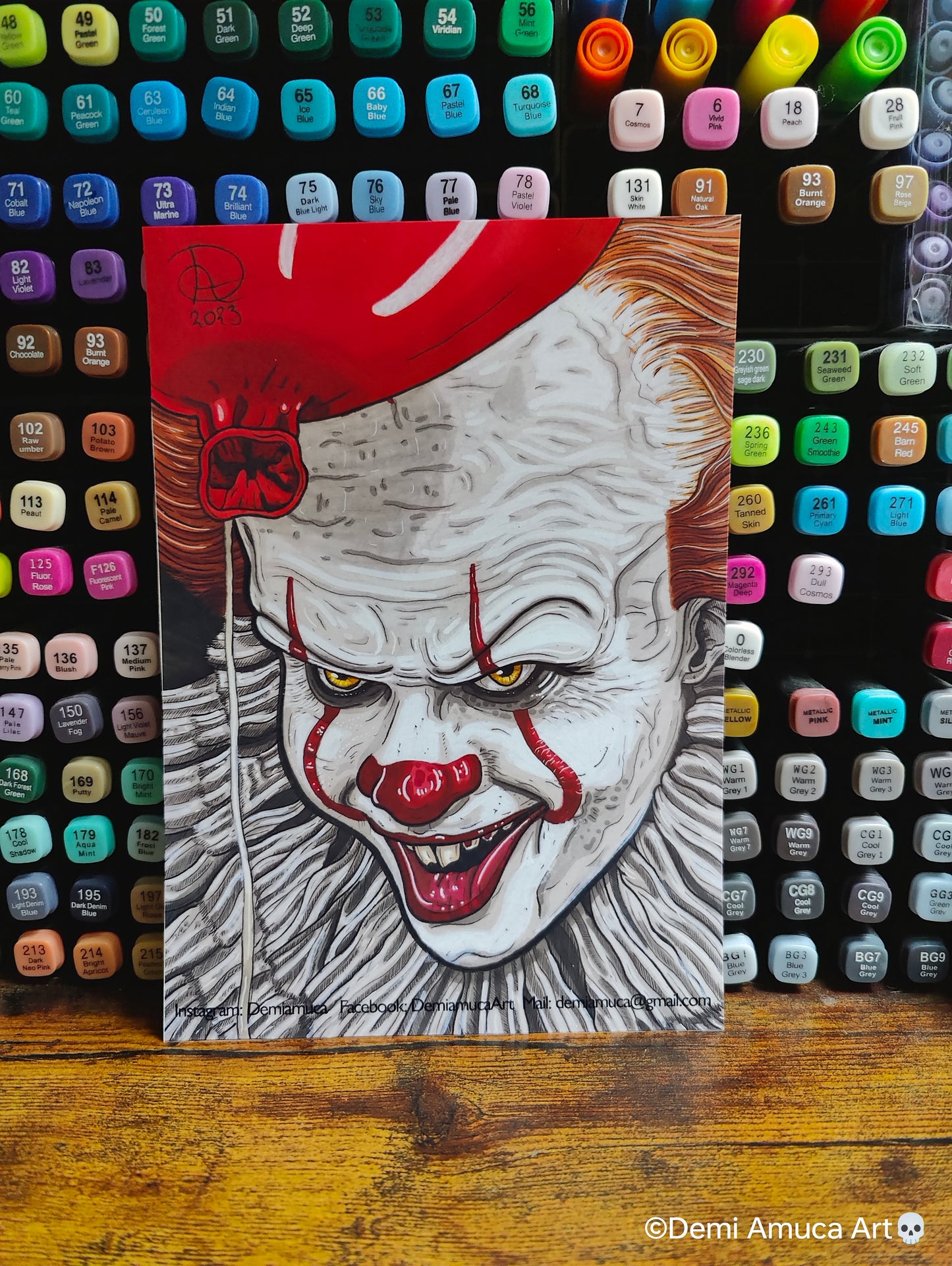 A5 Art print Pennywise