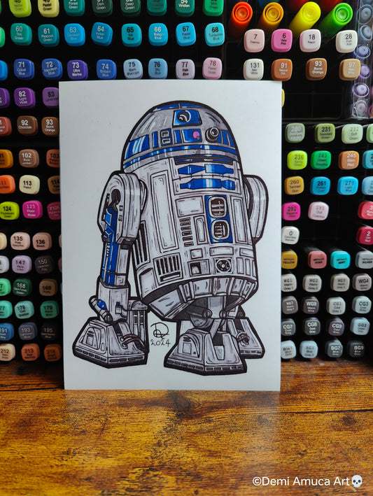 A5 Art print R2D2