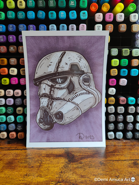 A5 Art print Stormtrooper