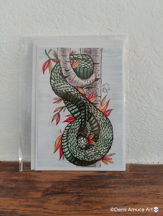 Postcard Snake