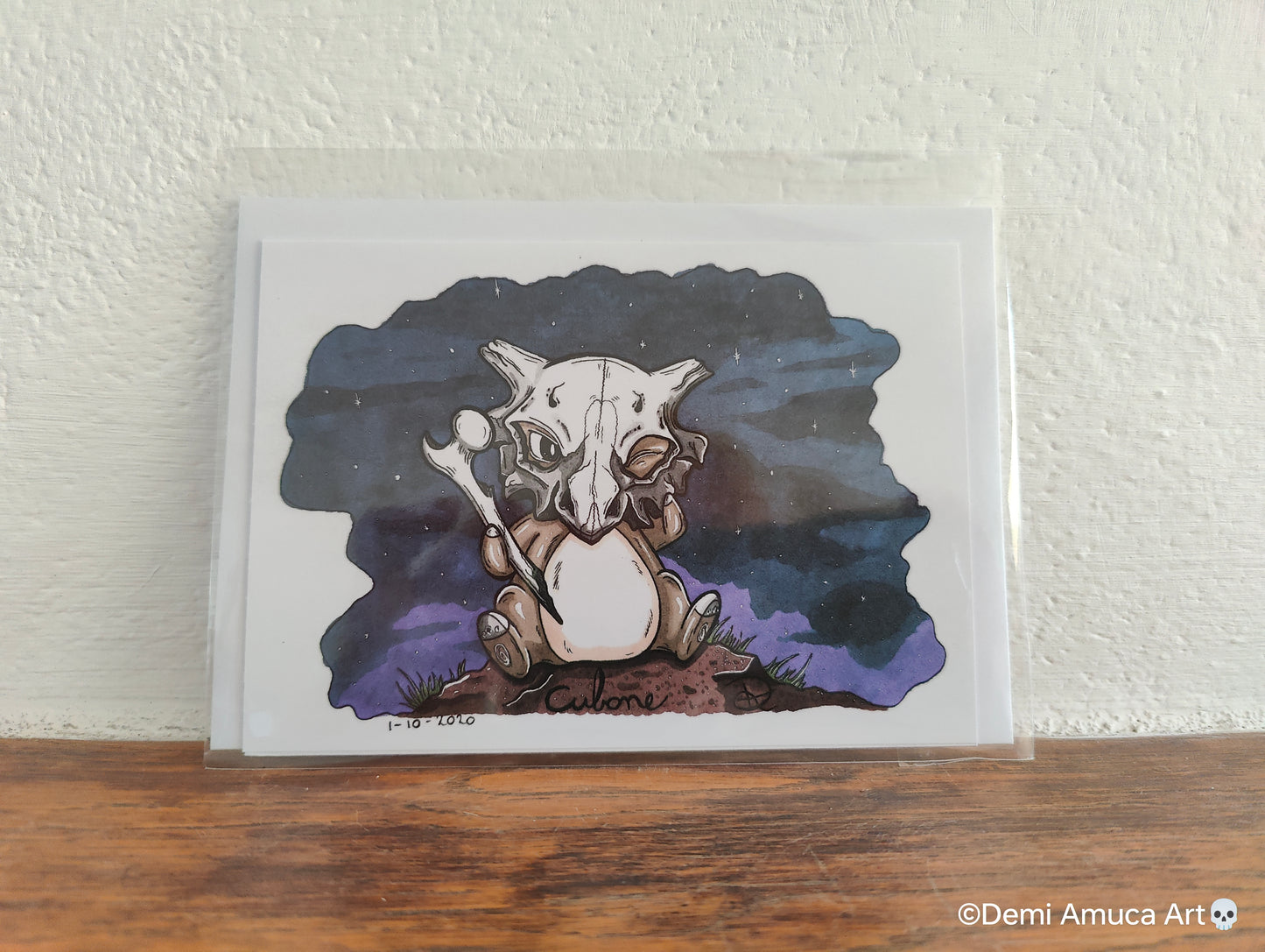 Postcard Cubone