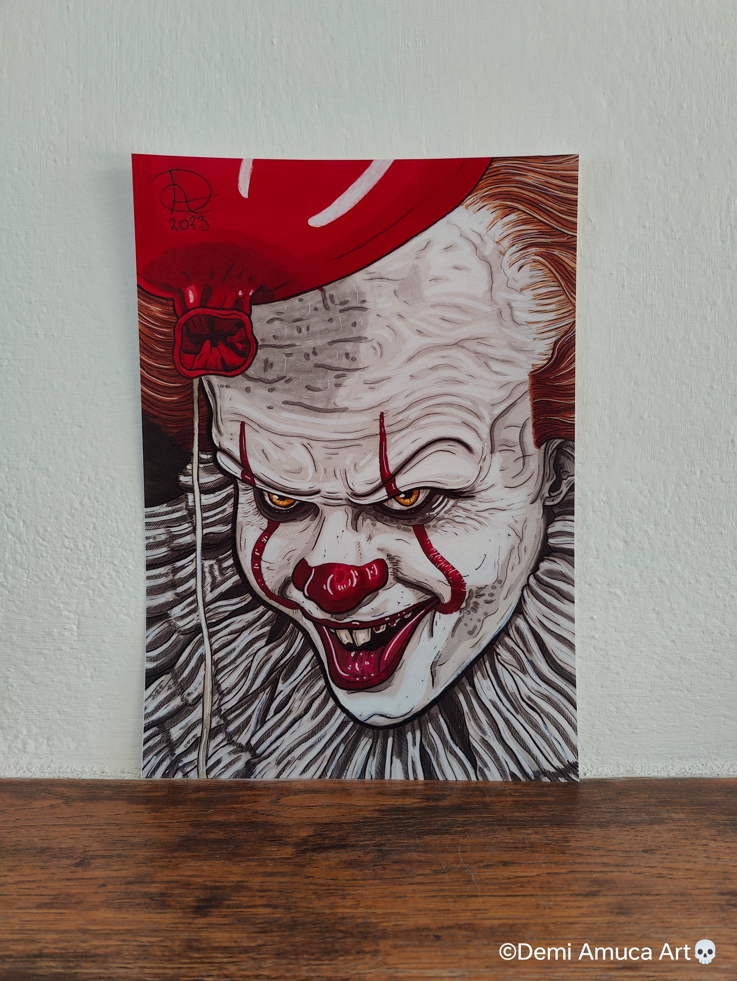 A5 Art print Pennywise