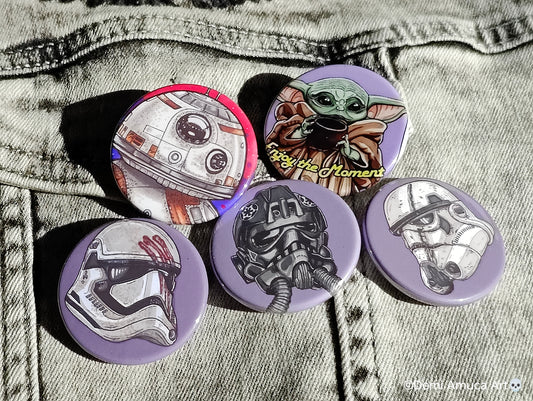 Buttons Starwars