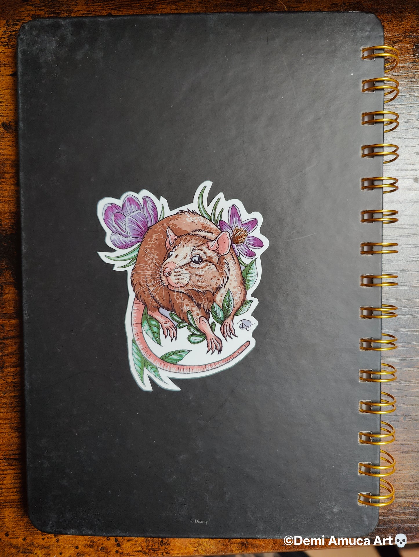 Sticker Crocus Rat