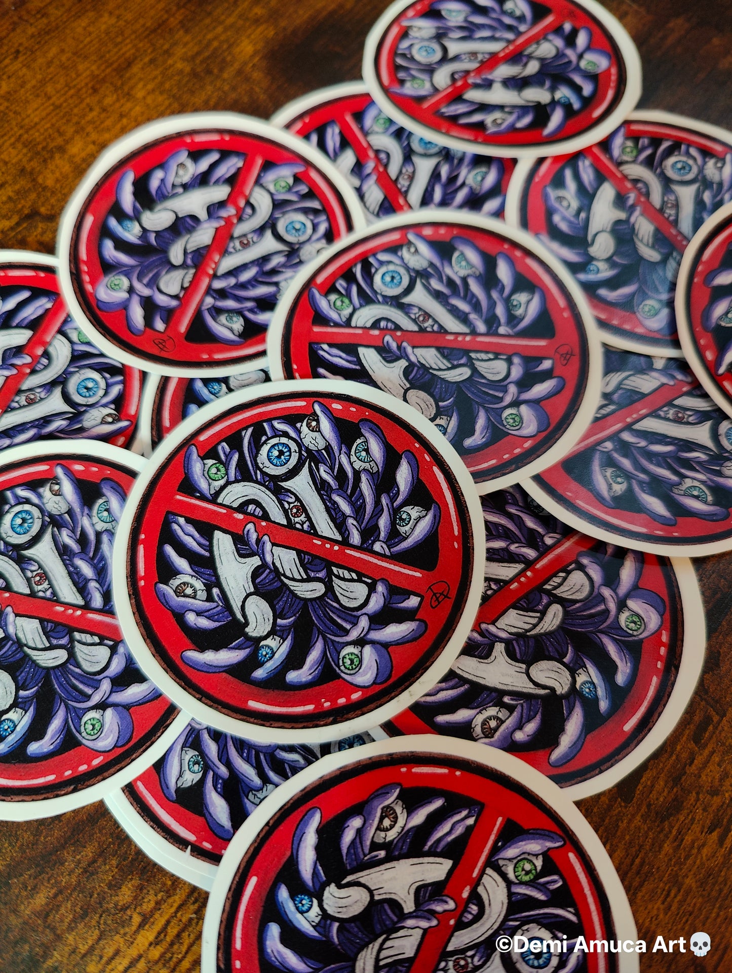 Sticker against AI