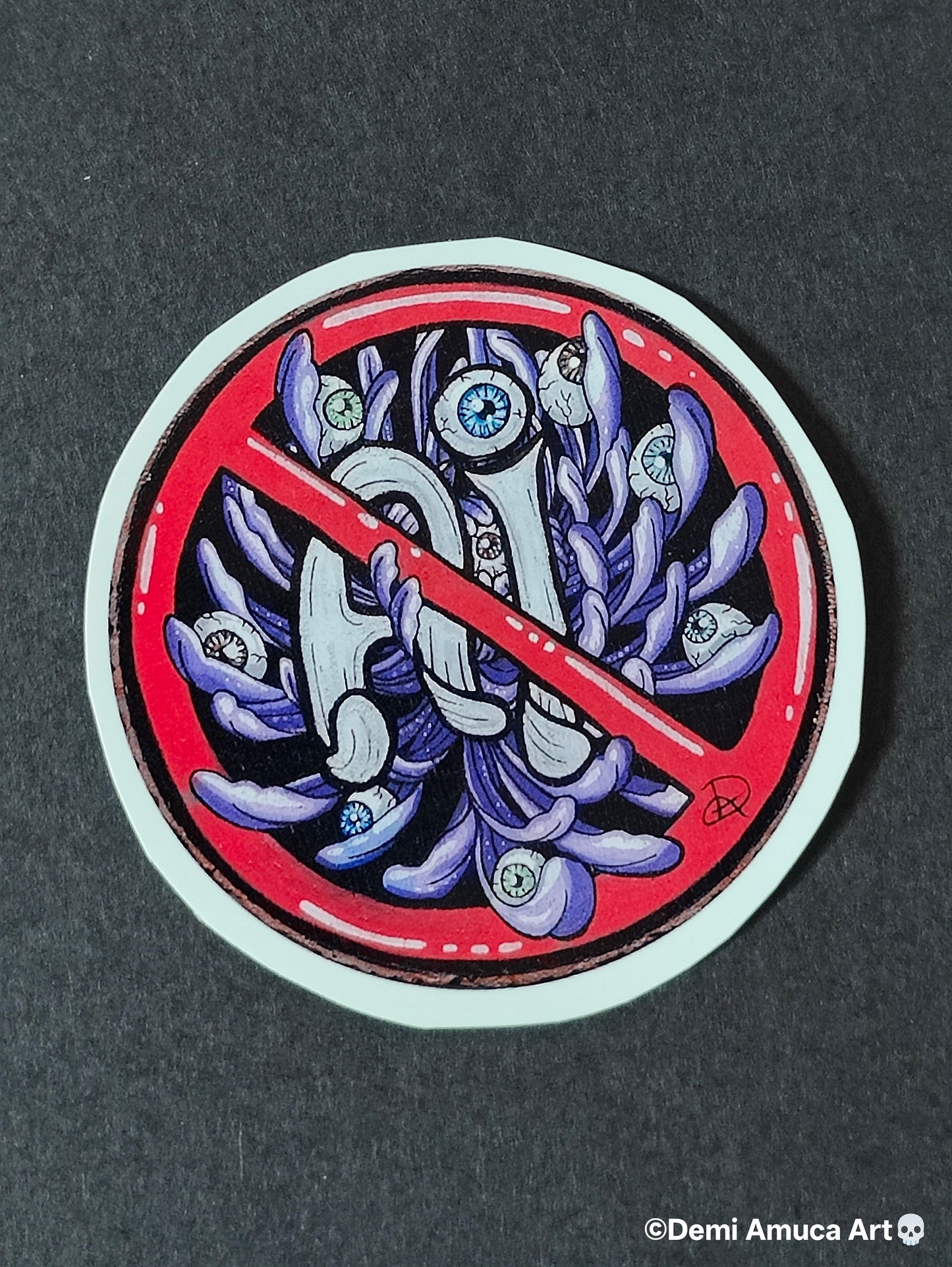 Sticker against AI