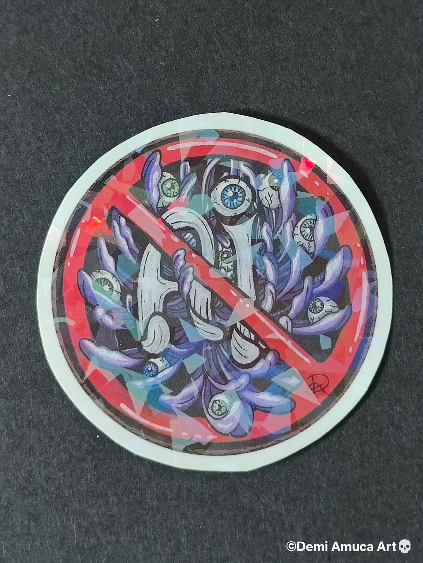 Sticker against AI