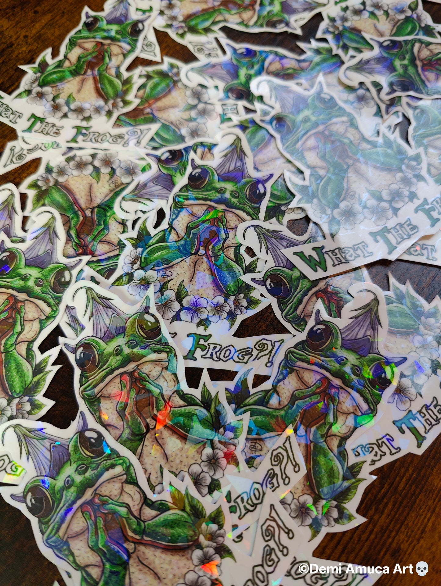 Sticker What the Frog?!