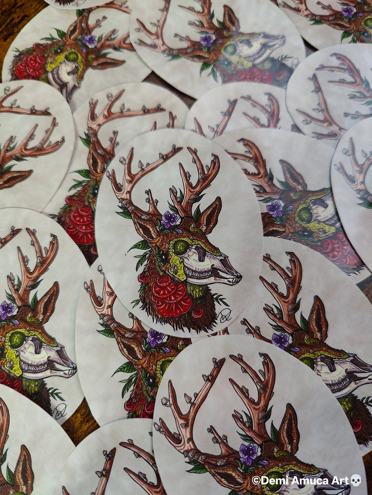 Sticker Dead Deer
