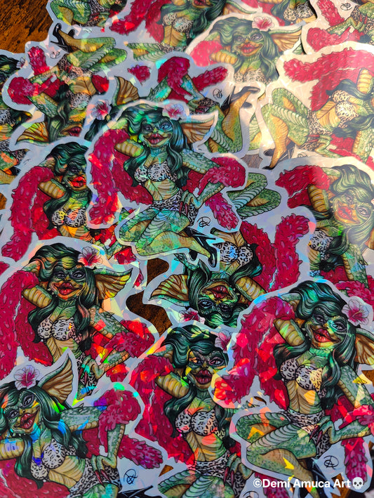 Sticker Greta Gremlin