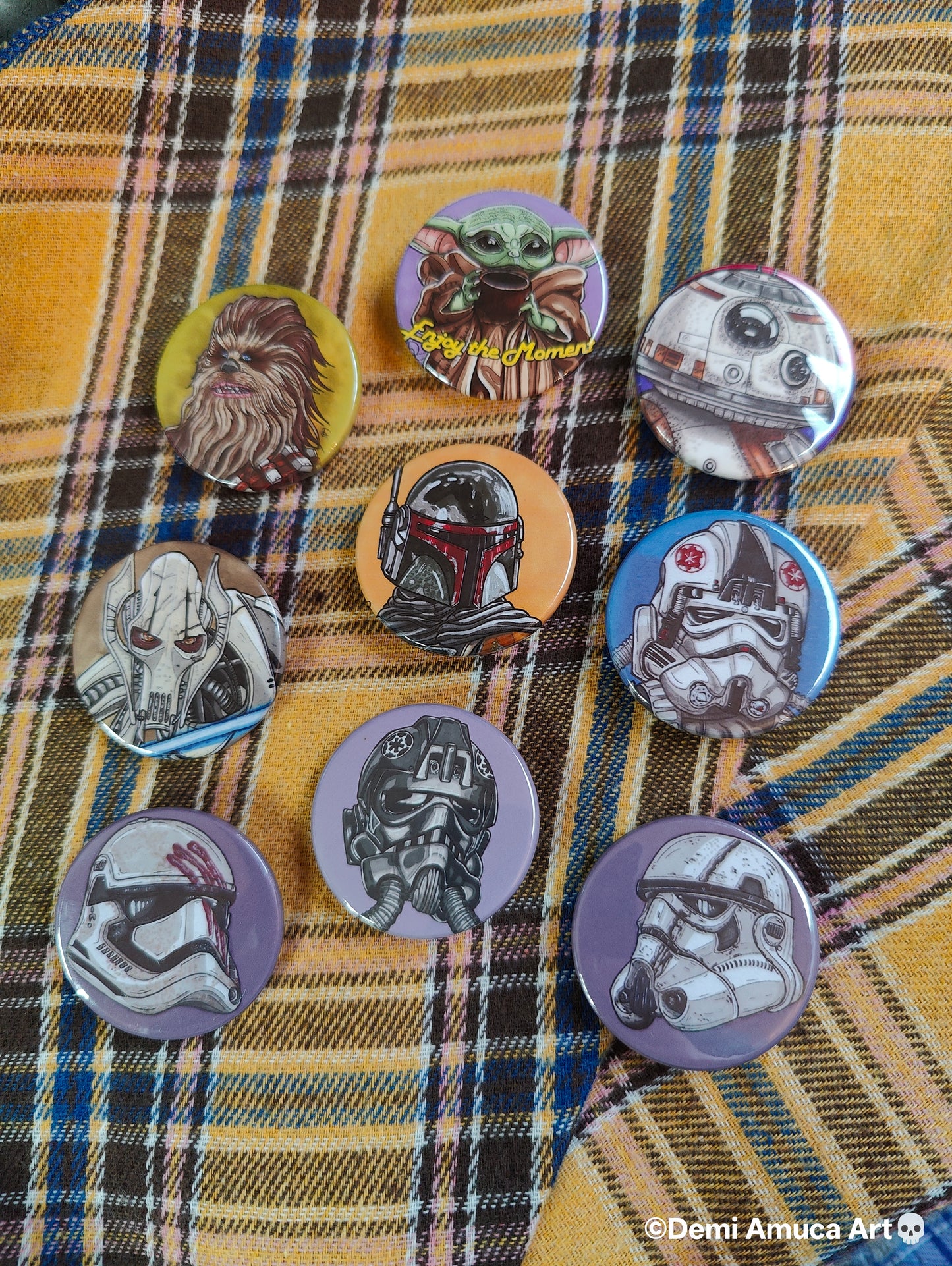 Buttons Starwars