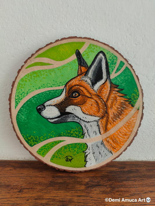 Woodpaint: Fox