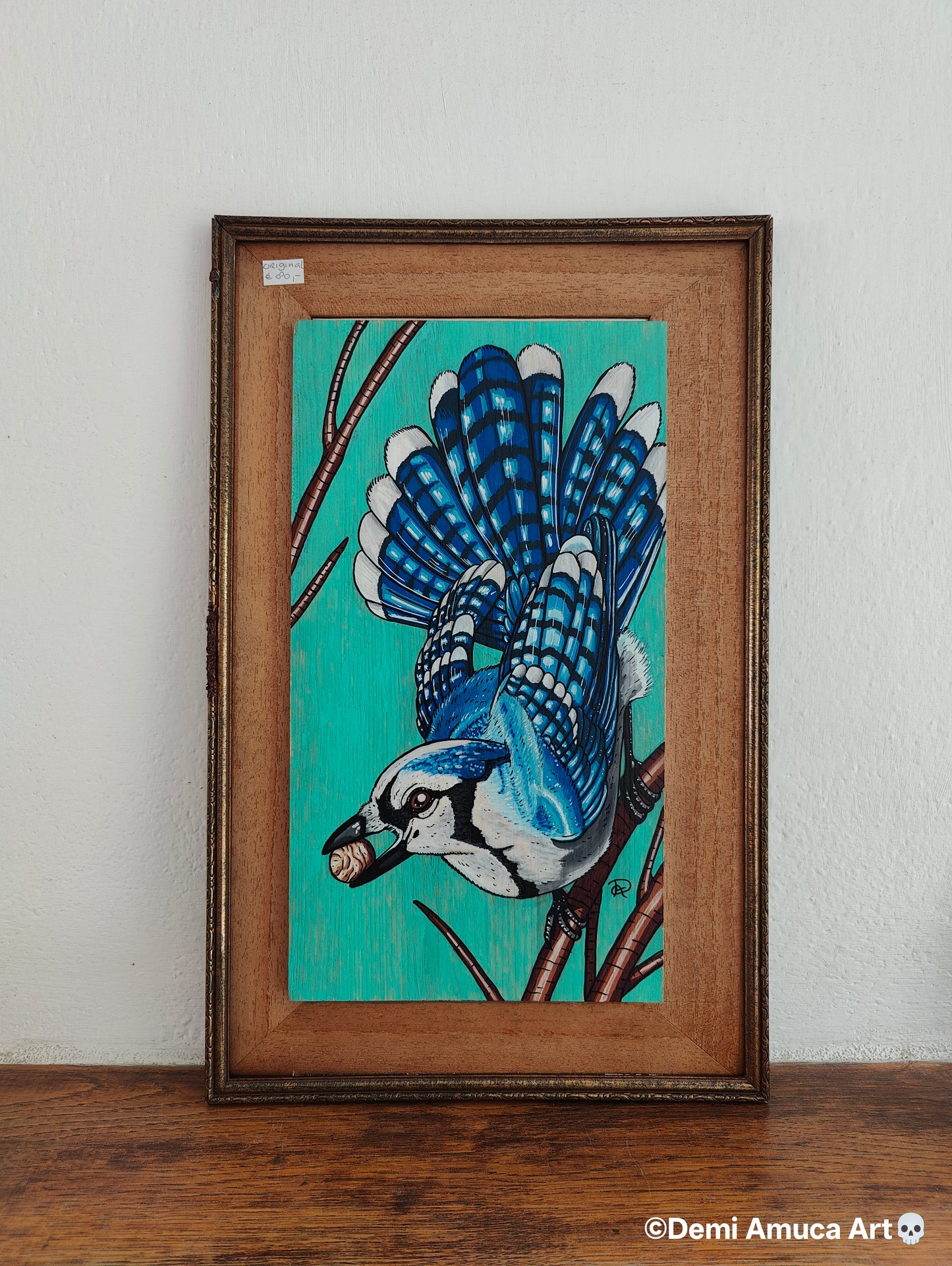 Woodpaint: Blue Jay