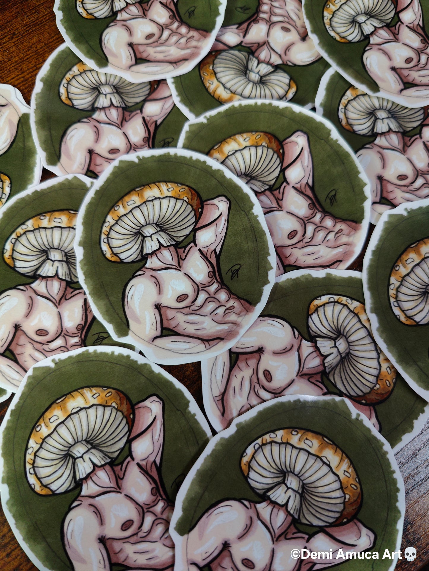Sticker Deathcap