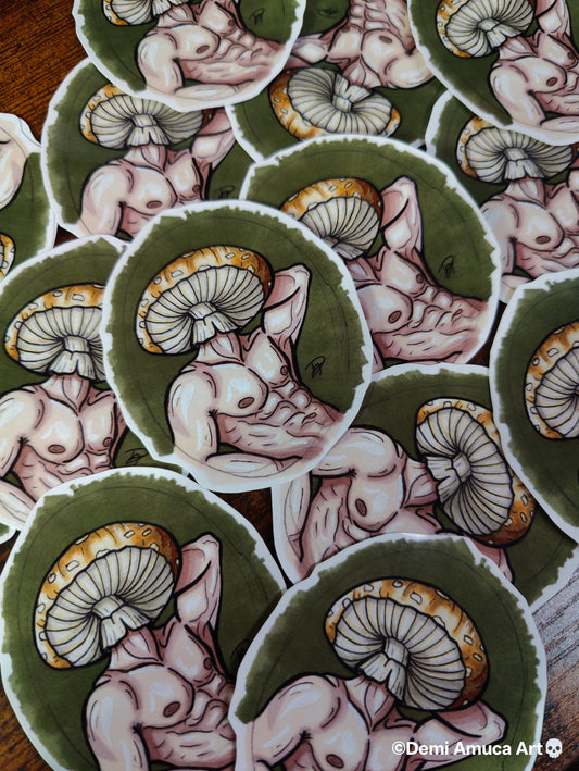 Sticker Deathcap