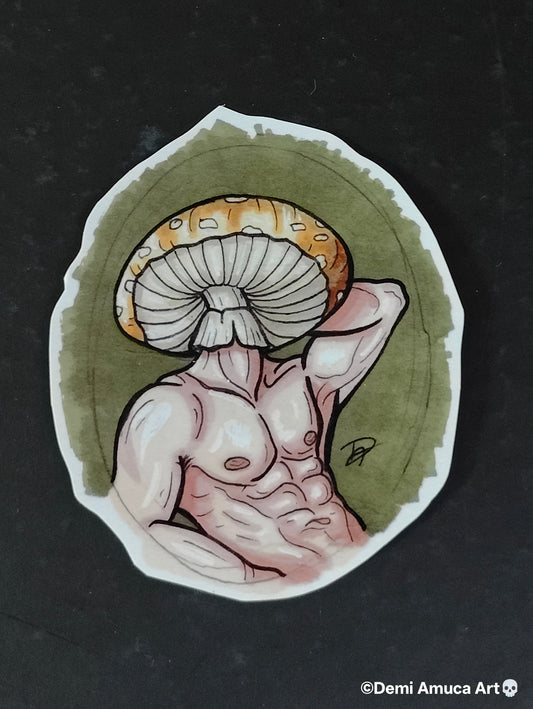 Sticker Deathcap