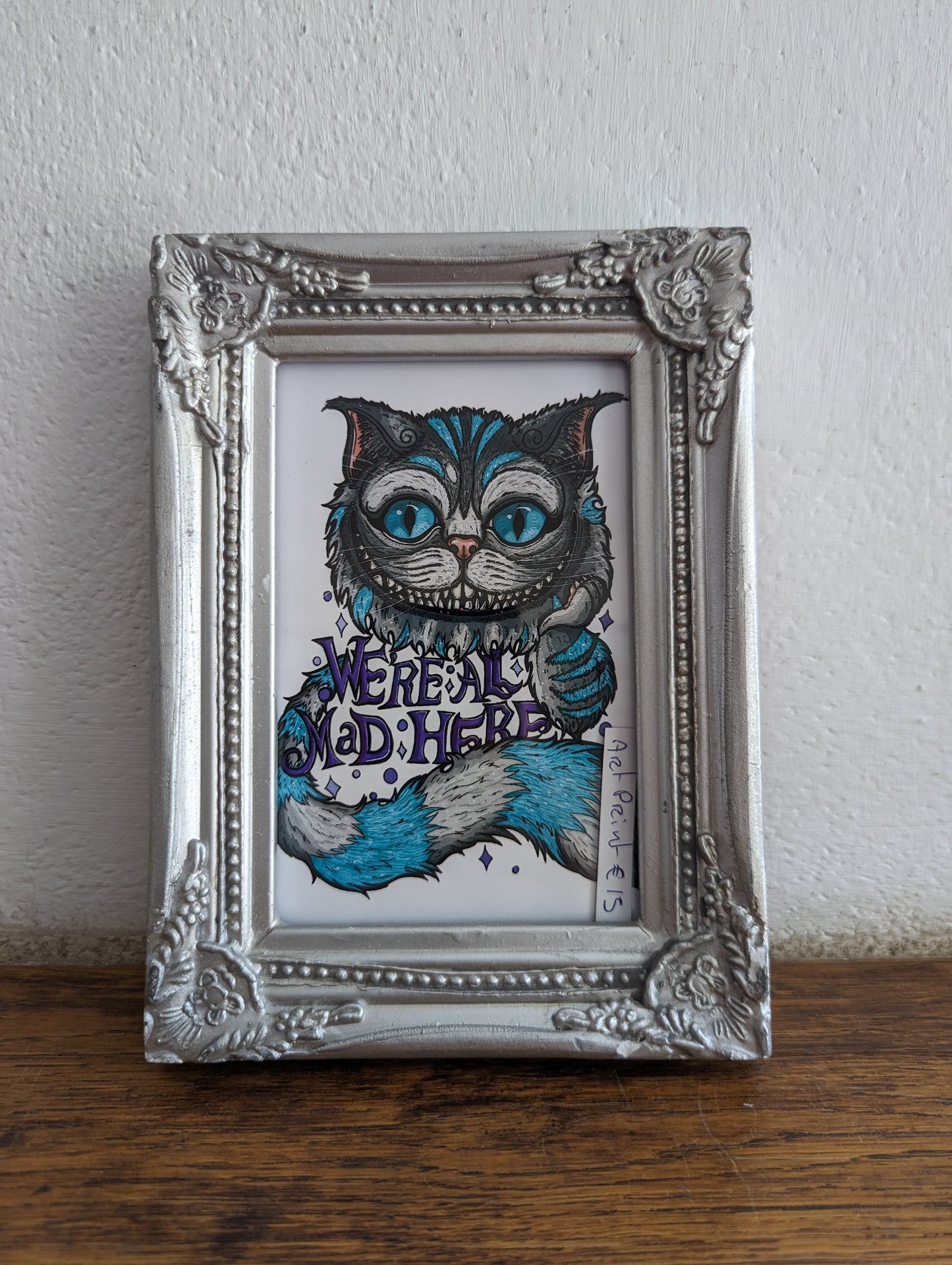 Framed Art Print Chesirecat