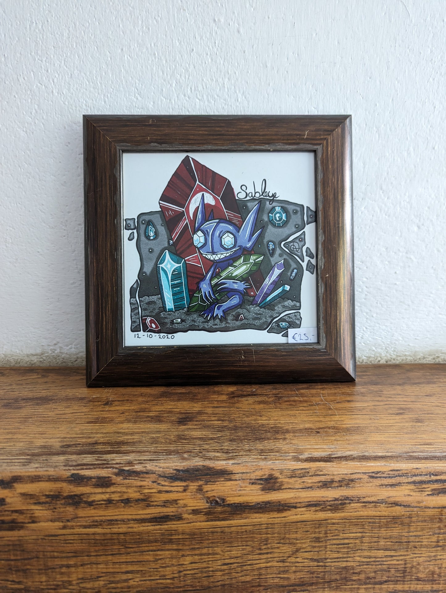 Framed Art Print Sableye