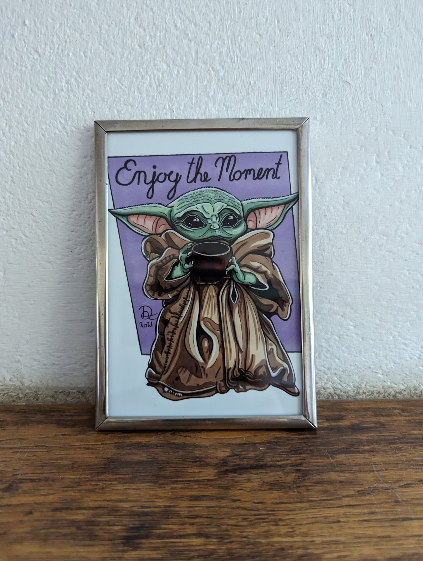 Framed Art Print Grogu