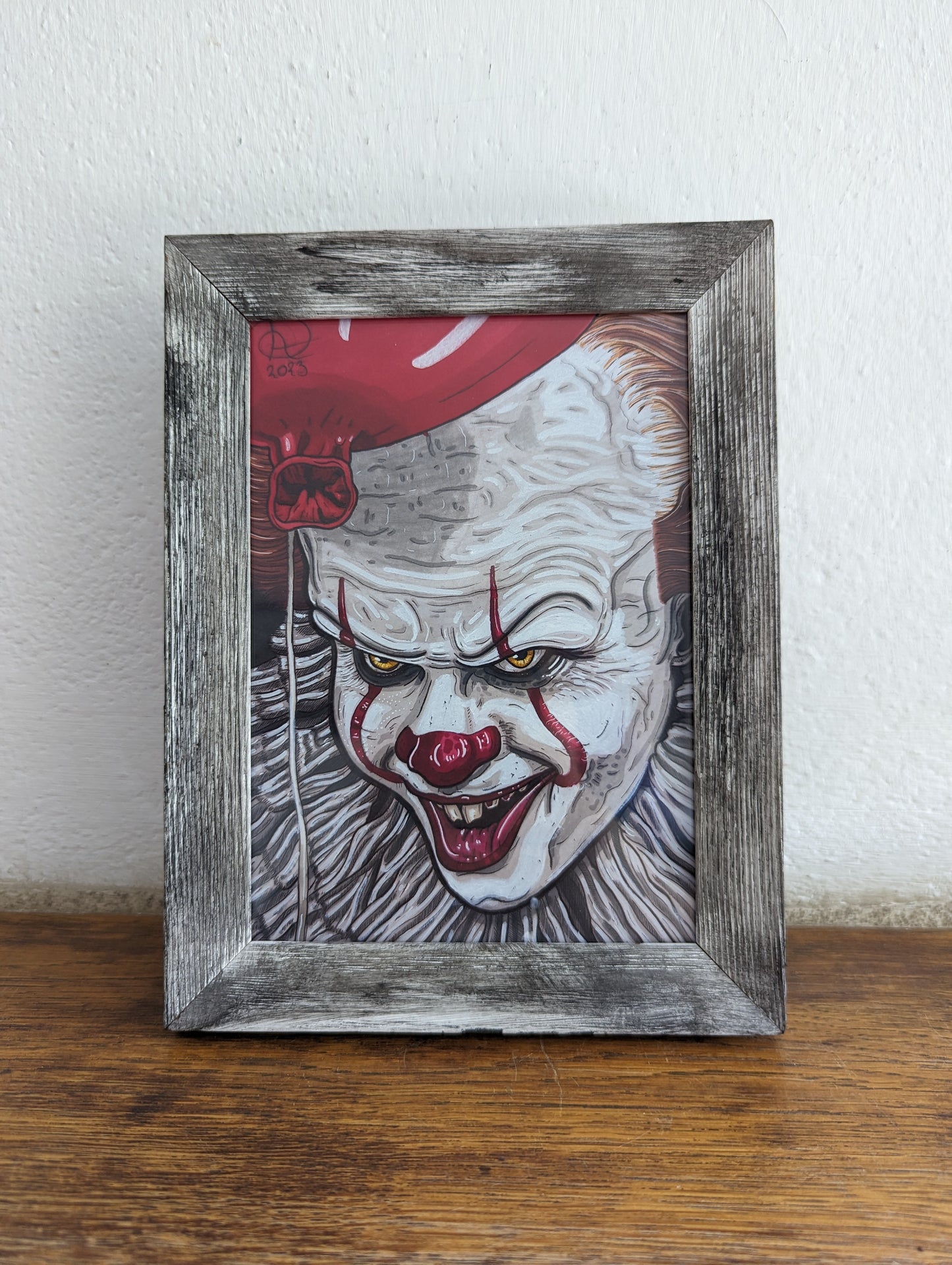 Framed Art Print Pennywise