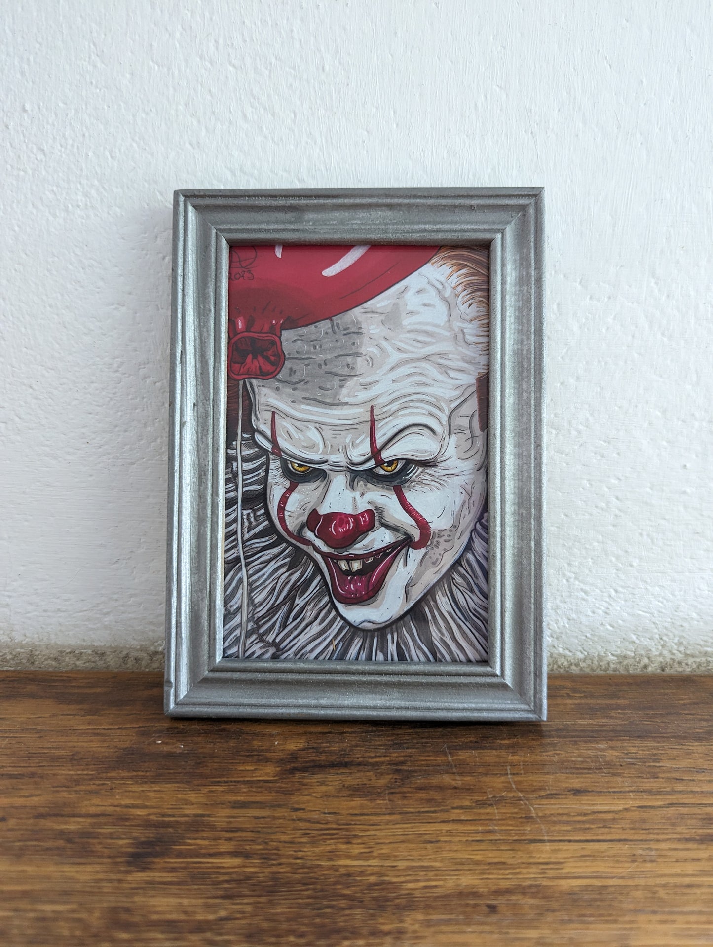 Framed Art Print Pennywise