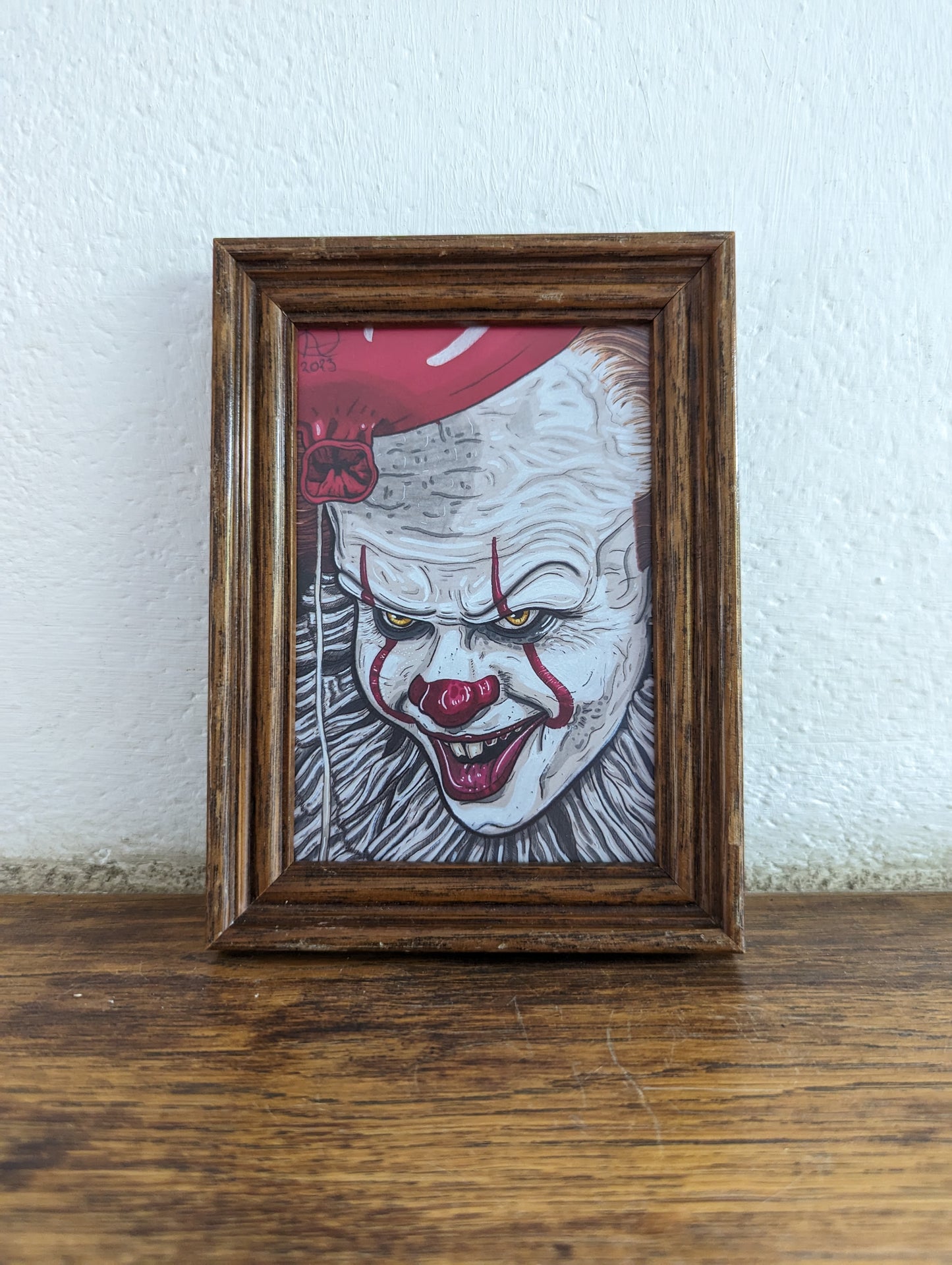 Framed Art Print Pennywise