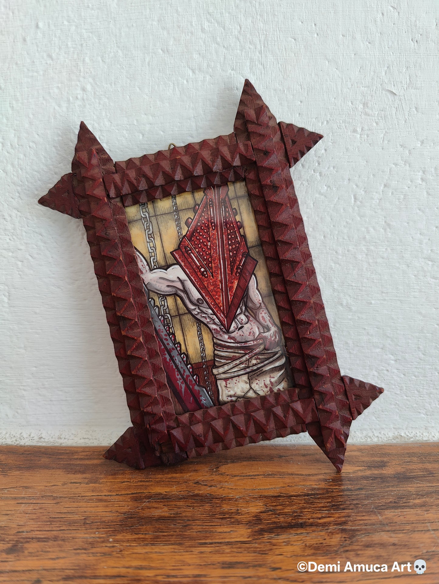 Framed Art Print: Pyramid Head