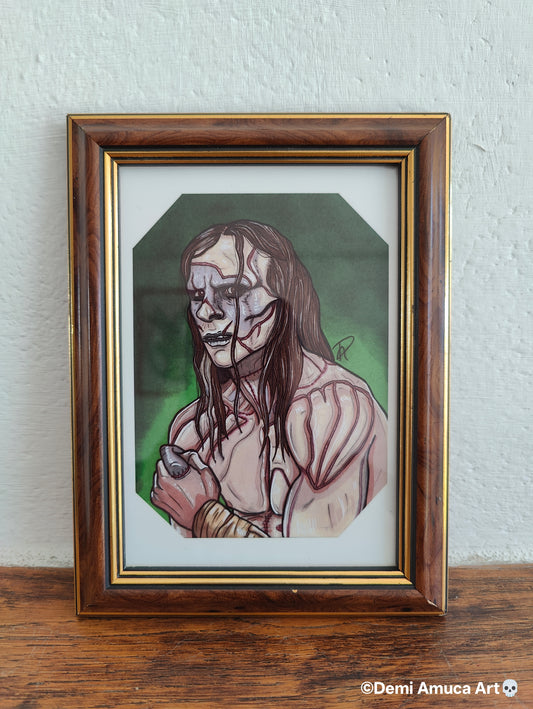 Framed Art Print: Creature