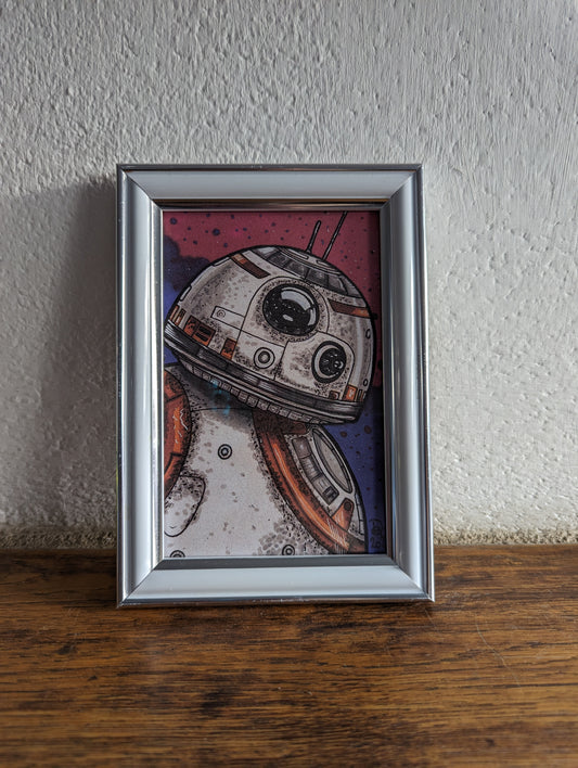 Framed Art Print BB8