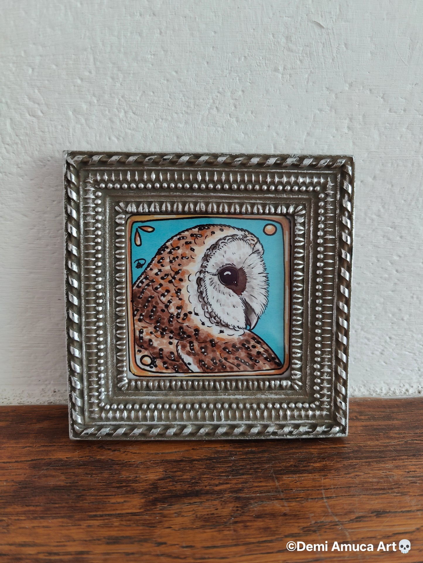Framed Art Print: Owl