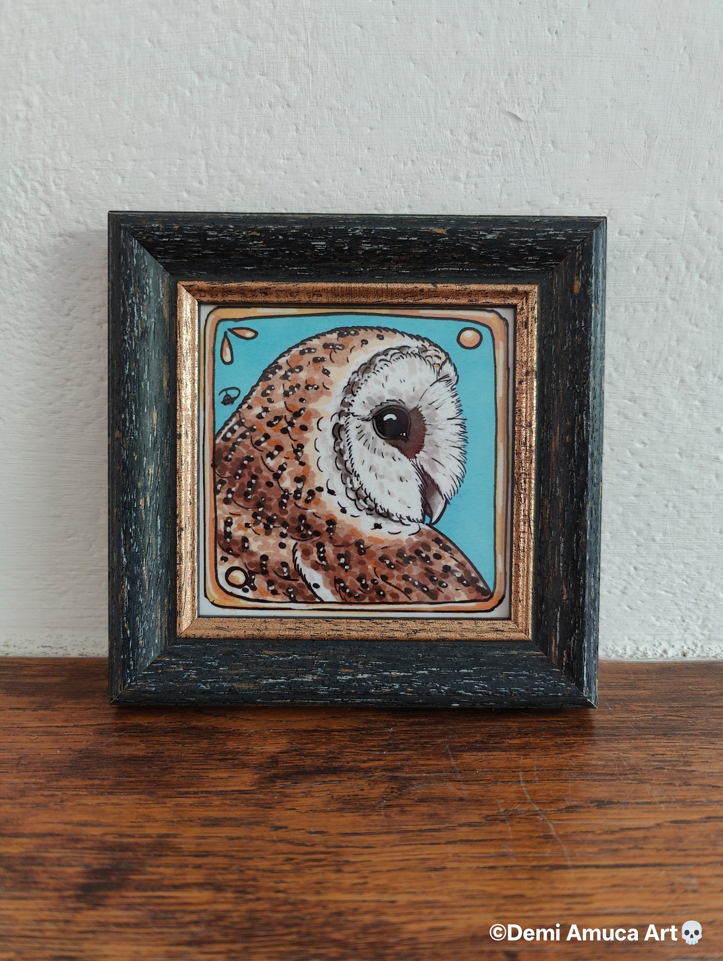 Framed Art Print: Owl