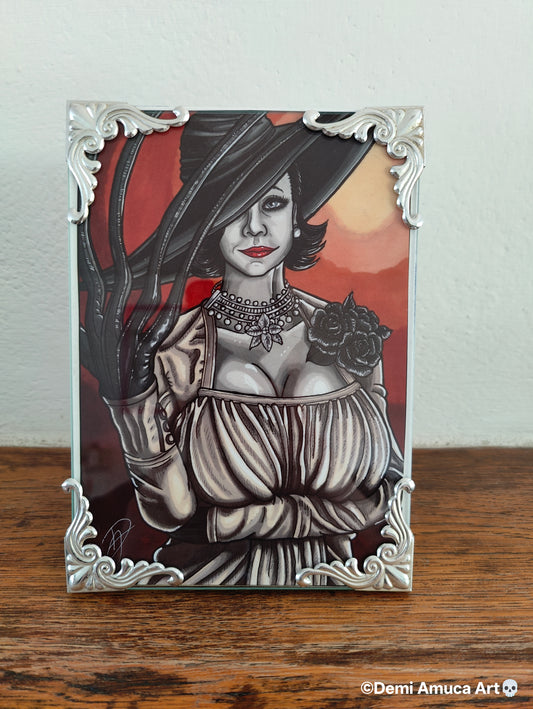 Framed Art Print Lady Dimitrescu