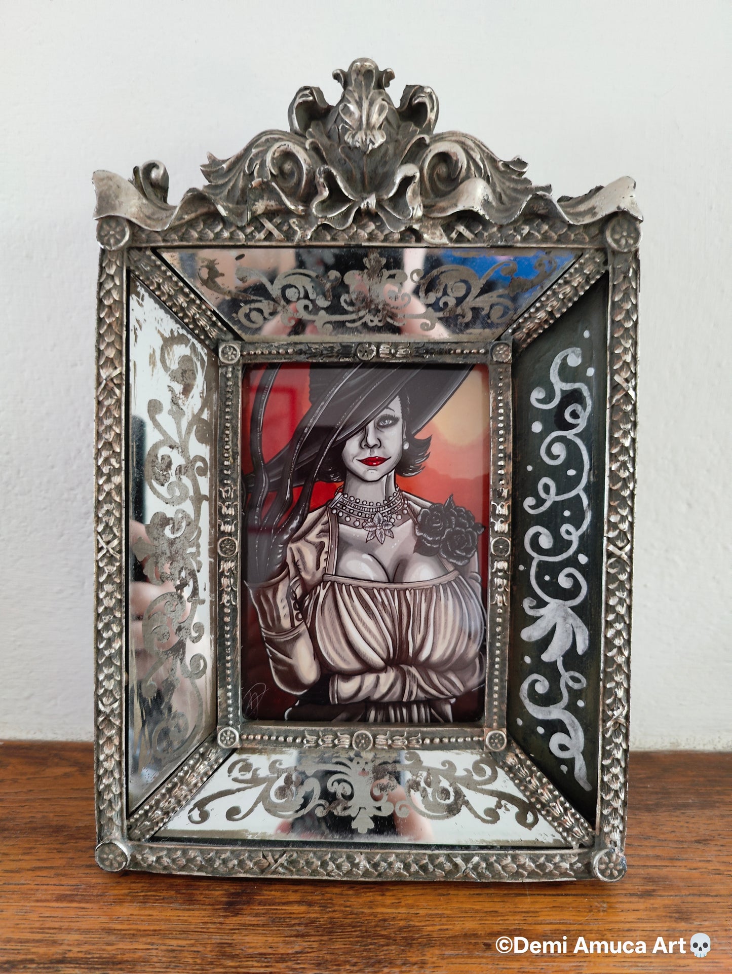 Framed Art Print Lady Dimitrescu