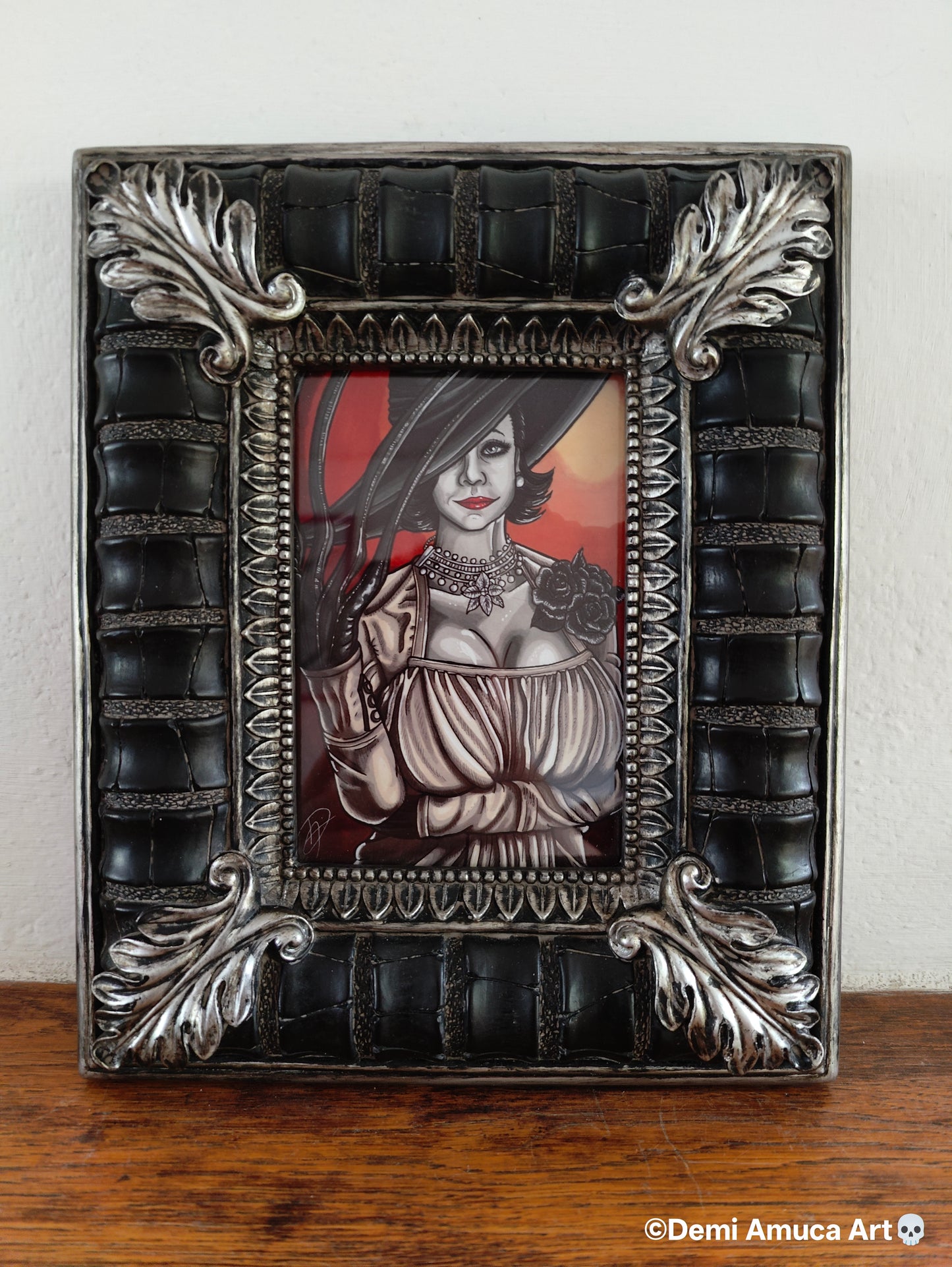 Framed Art Print Lady Dimitrescu