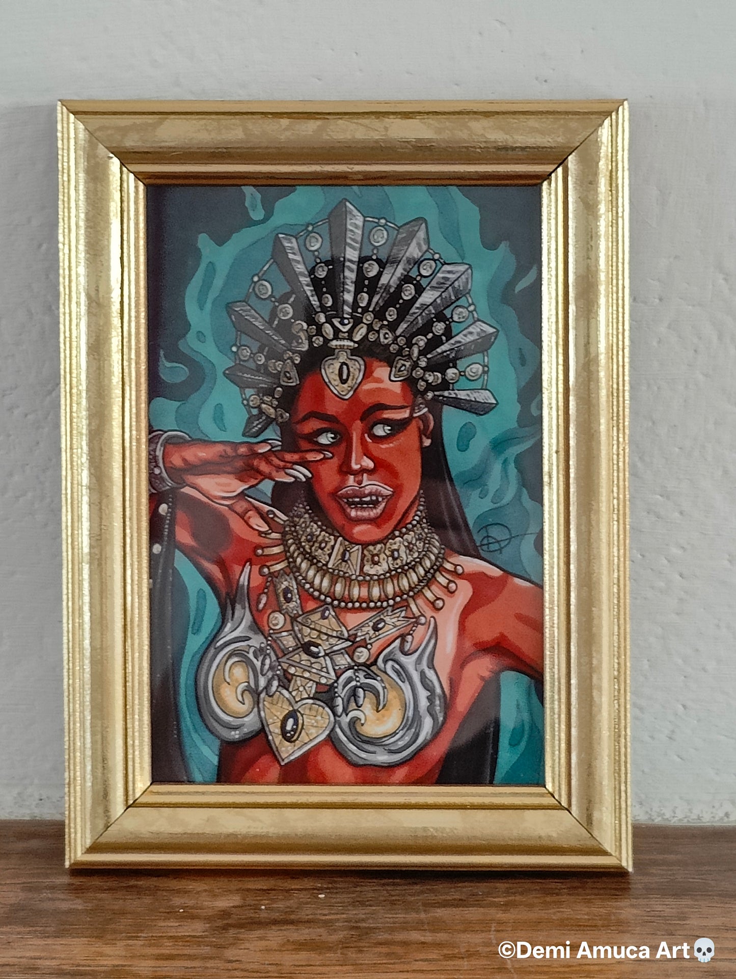 Framed Art Print Akasha