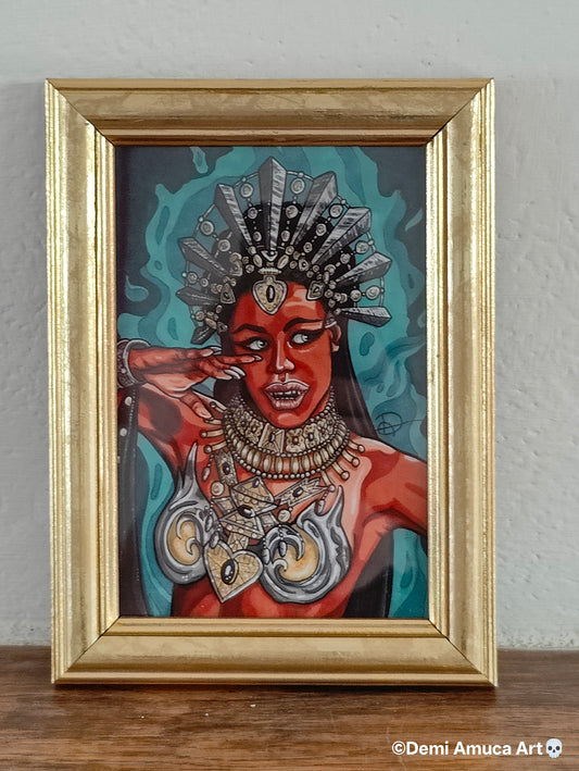 Framed Art Print Akasha