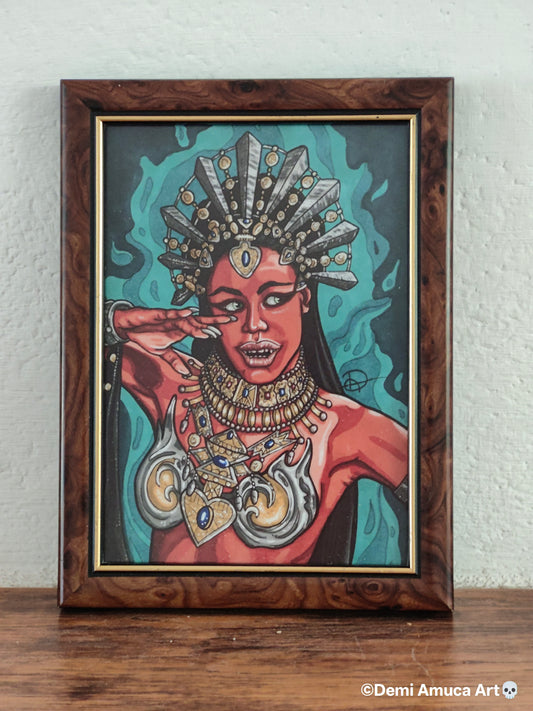 Framed Art Print Akasha