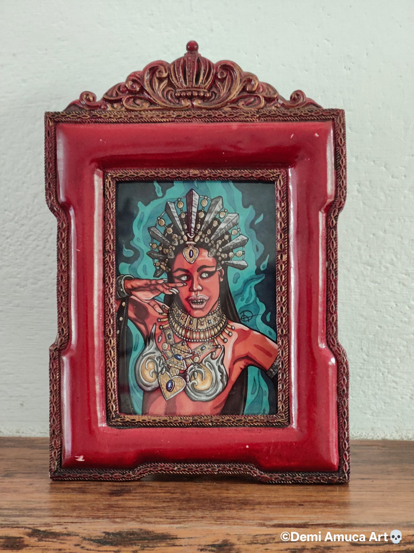 Framed Art Print Akasha