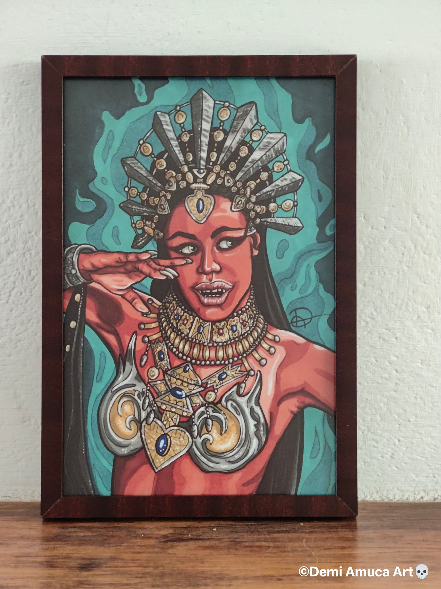 Framed Art Print Akasha