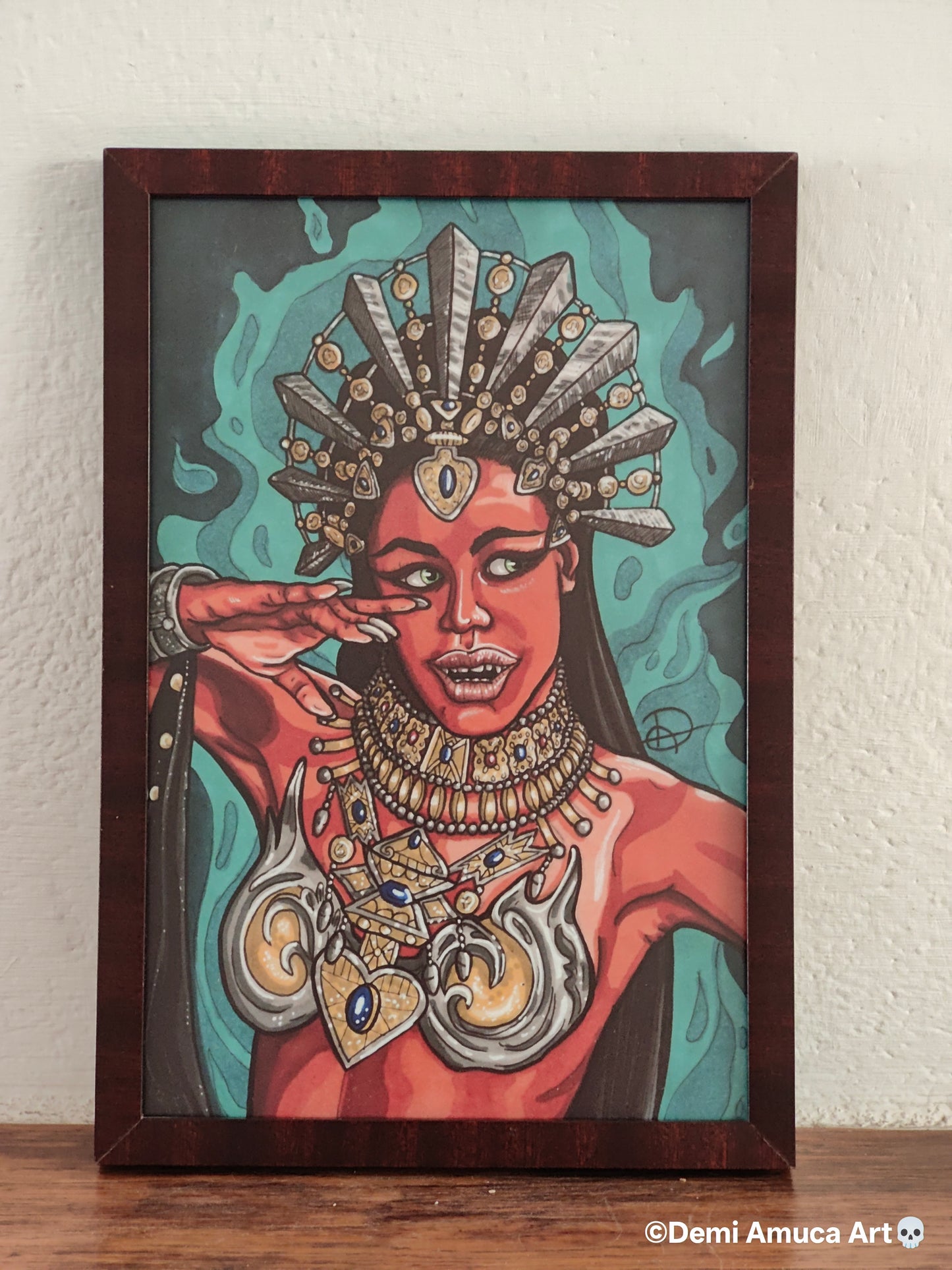 Framed Art Print Akasha