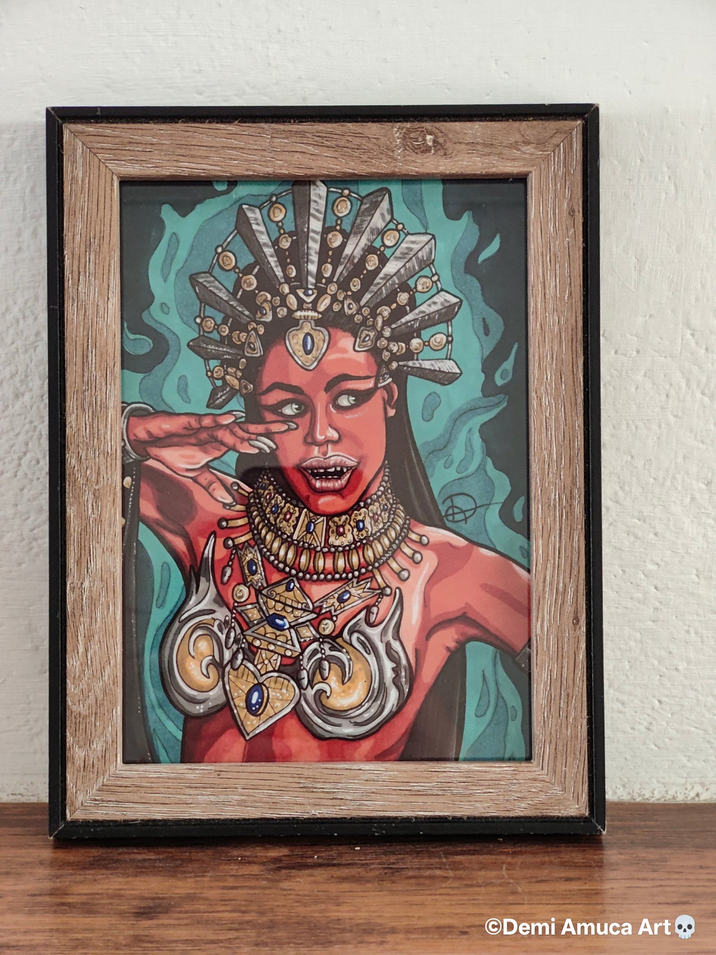 Framed Art Print Akasha