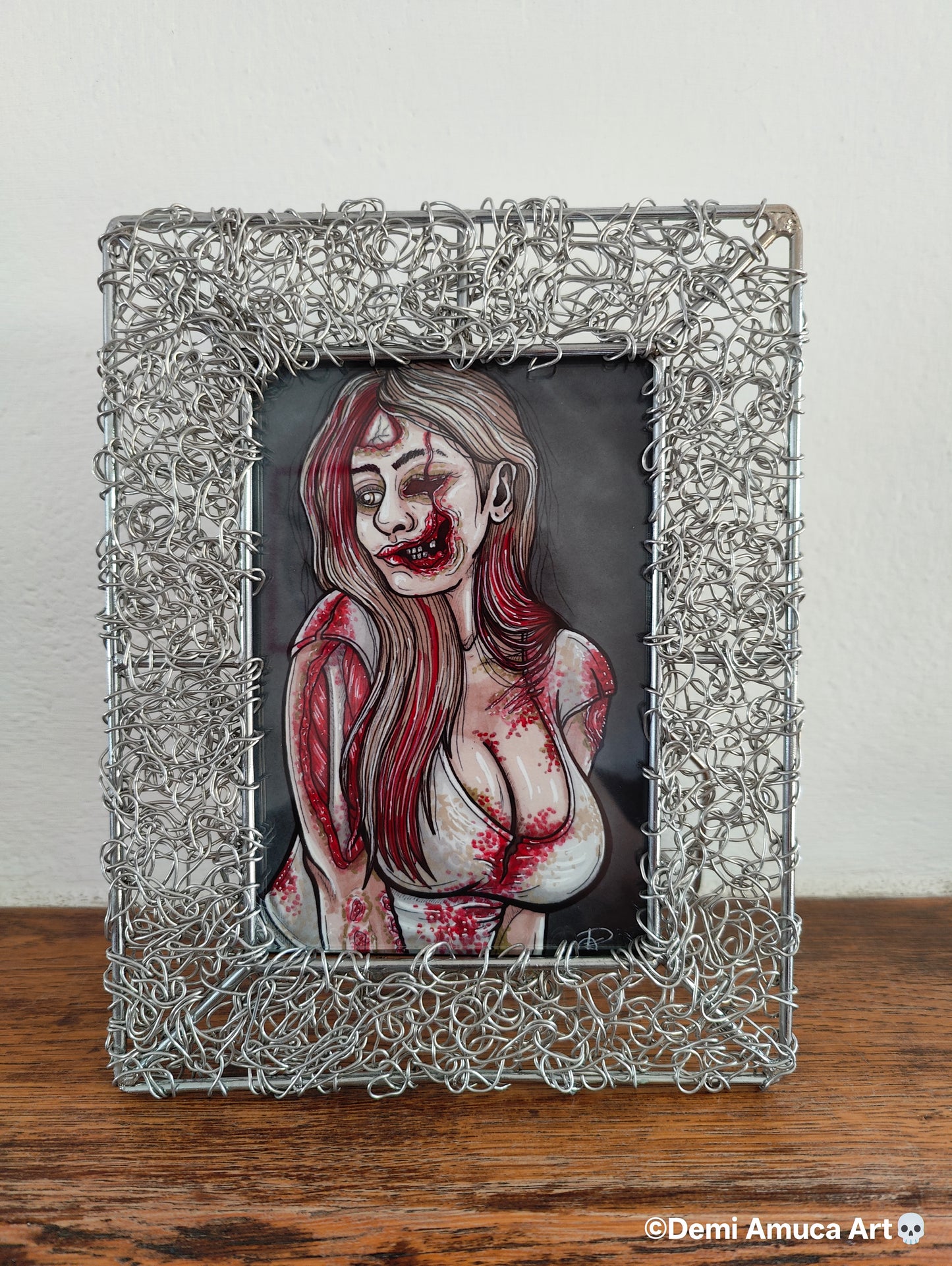 Framed Art Print Zombie Girls (Both versions!)