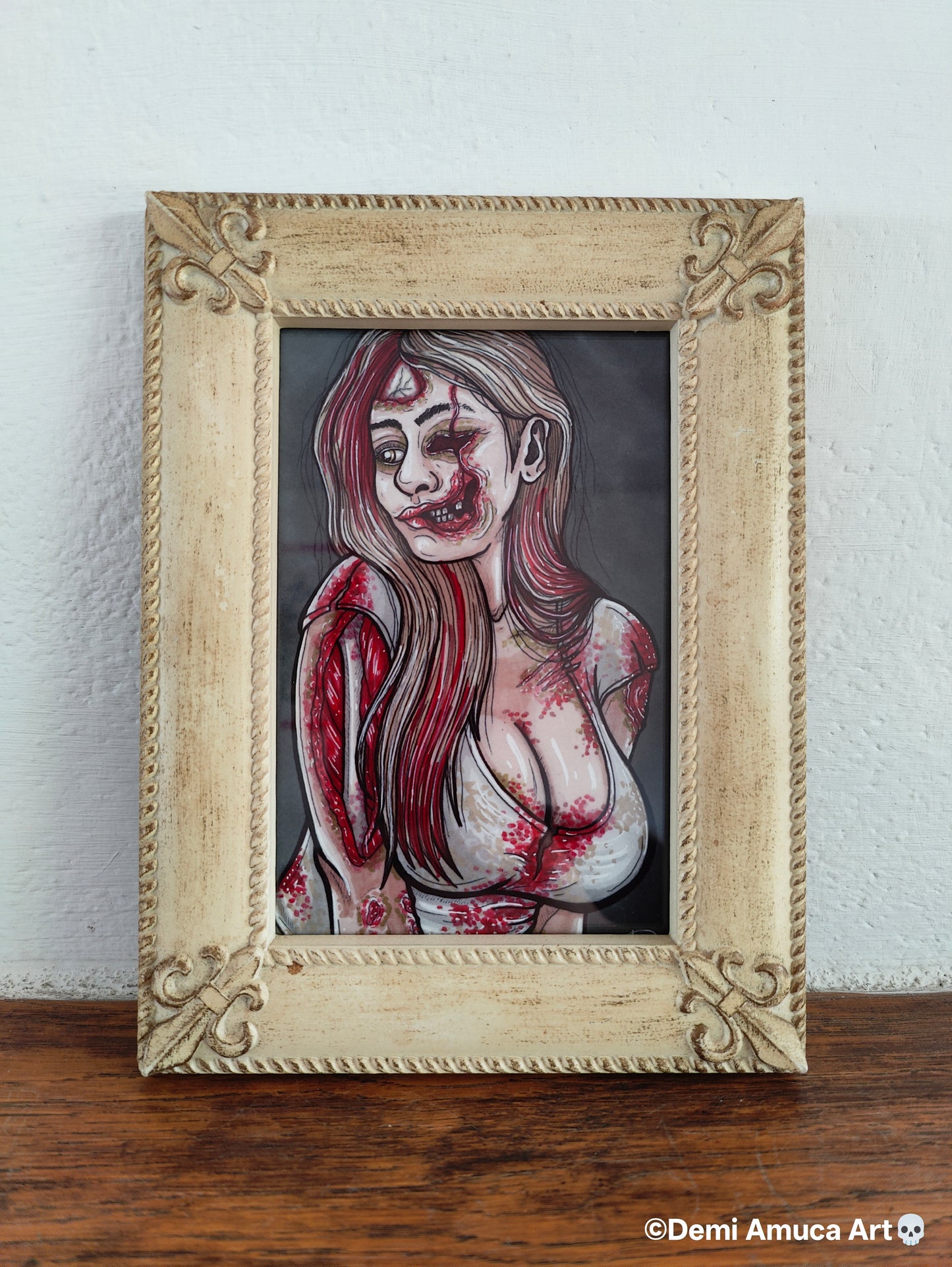 Framed Art Print Zombie Girls (Both versions!)